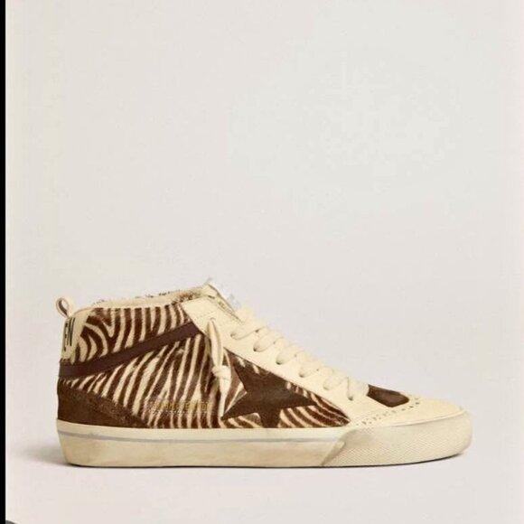 New - Golden Goose Zebra Size 8 - Picture 1 of 2